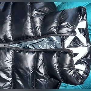 Black DKNY Woman's Puffer Jacket